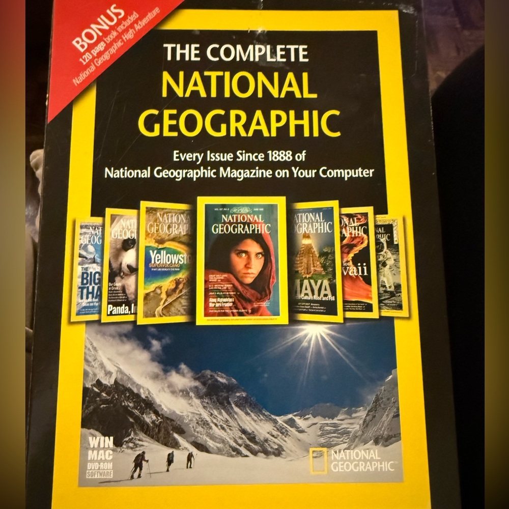 National Geographic Complete Collection - Black and Yellow Cover